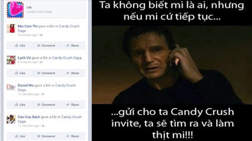 Candy Crush Saga và những câu chuyện dở khóc dở cười của teen Việt