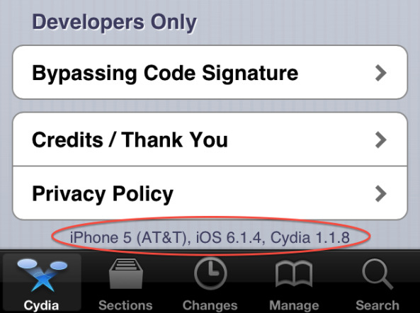 iPhone 5 sử dụng iOS 6.1.3 đã có thể Jailbreak