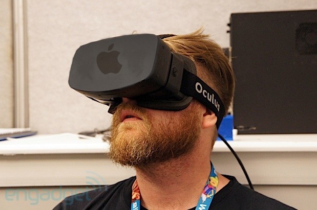 
	Headset thực tế ảo Oculus Rift HD.