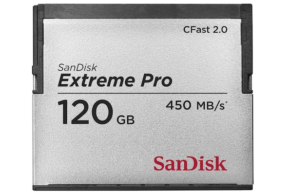 SanDisk's first CFast 20 memory card is the world's fastest,