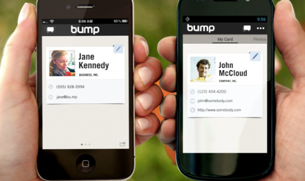 Lo sợ iOS7, Google mua lại ứng dụng chia sẻ dữ liệu Bump