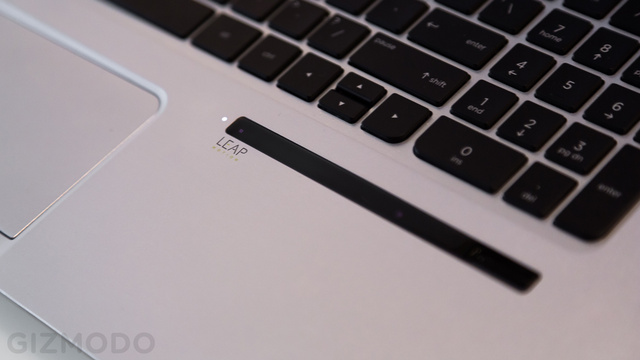 Here's the First Laptop with Leap Motion Built Right In