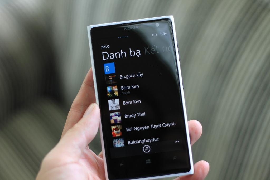 Cảm nhận Zalo trên Windows Phone 8