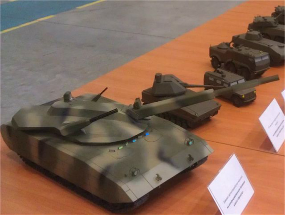 Nga phát triển “Kẻ hủy diệt 2” trên bệ mang hạng nặng Armata