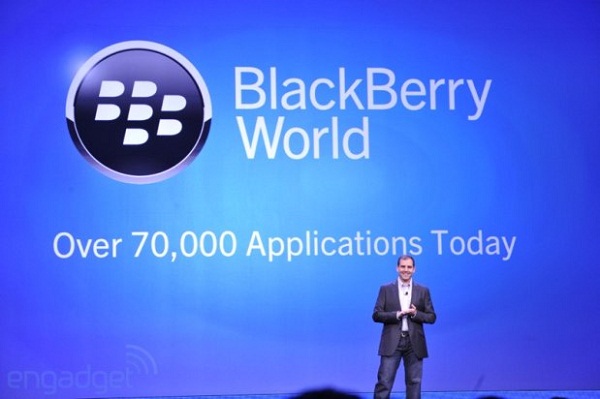  BlackBerry World ra mắt với 70.000 ứng dụng