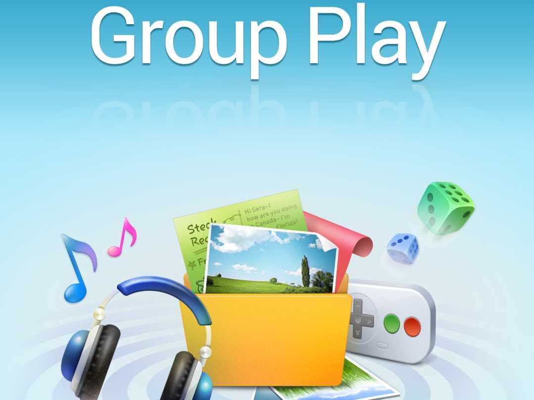 You can play games, share photos, and stream the same song with other Galaxy S4 phones wirelessly using an app called Group Play. The app connects you to other phones over a Wi-Fi connection. The iPhone 5S only lets you swap basic stuff like photos, links, and contact information.