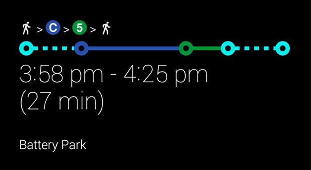 Google Glass now offers mass transit directions