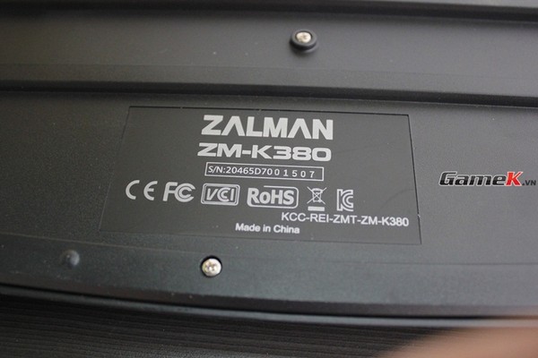 Combo phím chuột Zalman K380: Chất lượng trung bình