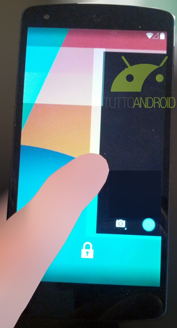 Launch the camera from the lock screen by swiping&nbsp; icon to the left