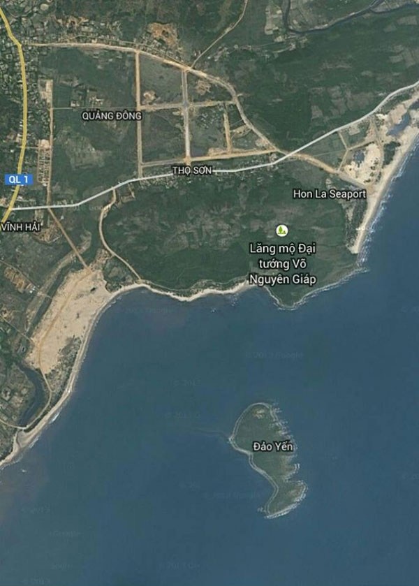
	Vị trí lăng mộ Đại tướng Võ Nguyên Giáp trên Google Map