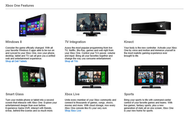Windows 8 apps might sync and run on Xbox One, Dell website claims