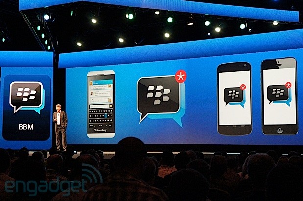 BlackBerry unveils BBM for Android and iOS