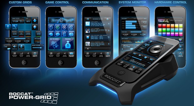 ROCCAT's PowerGrid PC augmentation app enters open beta on Android and iOS video