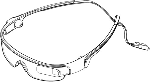 Samsung patents design of smartphone-connected 'sports glasses'