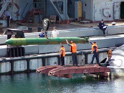 Ngư lôi 53-65К lắp cho tầu ngầm lớp Kilo 