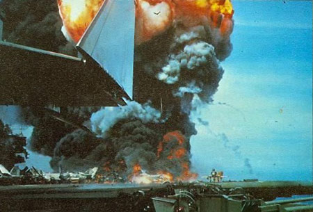  Đám cháy trên boong tàu USS Forrestal (Hải quân Mỹ)