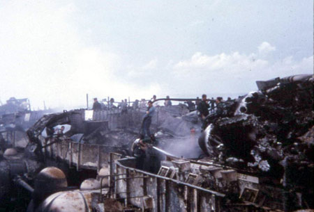  Đám cháy trên boong tàu USS Forrestal (Hải quân Mỹ)