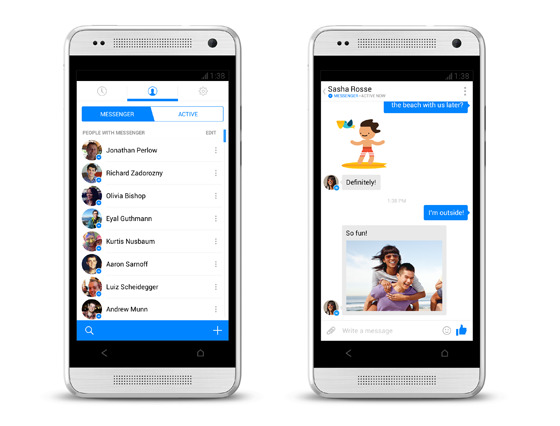 Facebook thiết kế lại ứng dụng Messenger, trở thành OTT nhắn tin thực thụ 2