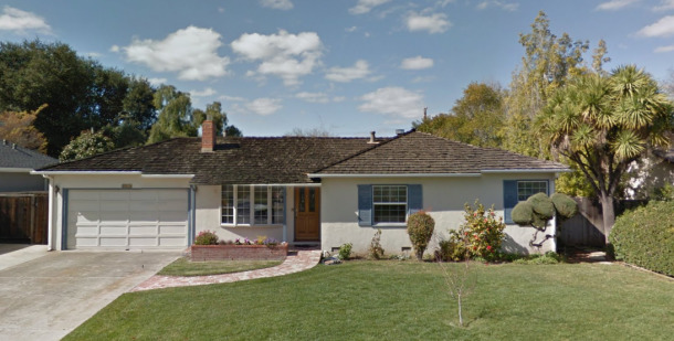 Apple co-founder Steve Jobs' early house, where some of Apple's first computers were made.