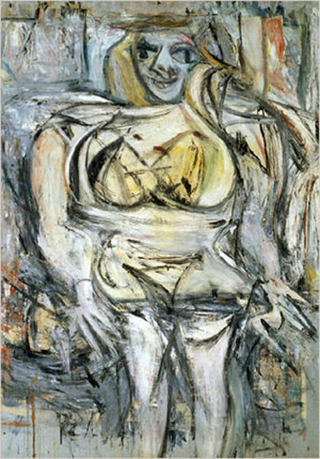 Bức tranh “Woman III” được hoàn thành vào năm 1952-1953 của họa sĩ Willem de Kooning