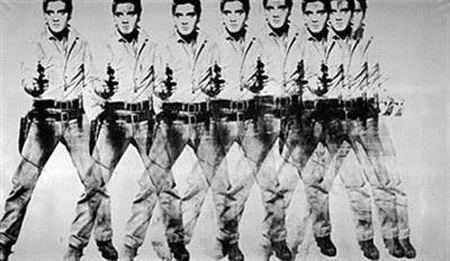 Bức tranh “Eight Elvises” được hoàn thành vào năm 1963 của họa sĩ Andy Warhol