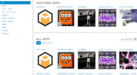  	Danh s&aacute;ch ứng dụng đ&atilde; nhận giải t&iacute;nh đến thời điểm n&agrave;y: http://www.appcampus.fi/apps