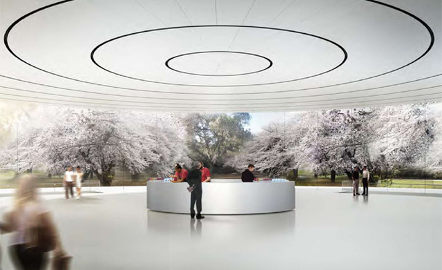 Take a Tour Through the Glassy Halls of Apple's Future HQ