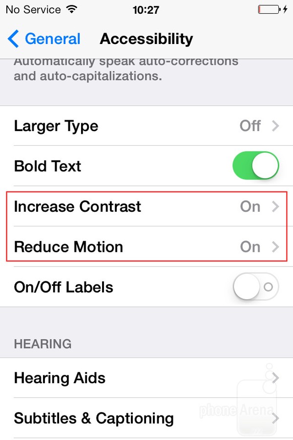 Tùy chỉnh giúp giảm tình trạng giật hình trên iPhone 4/4S dùng iOS 7 3