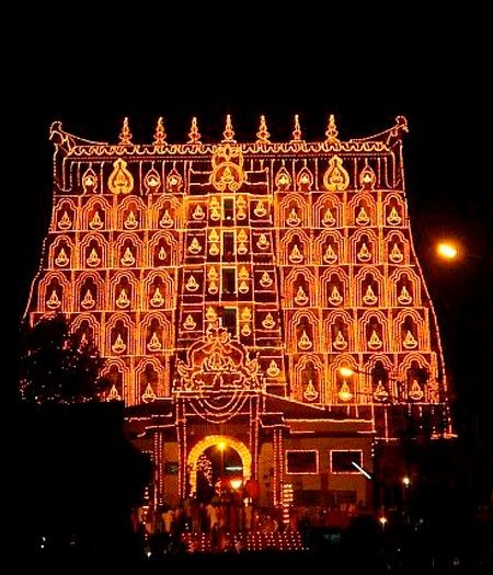  Ngôi đền Sree Padmanabhaswamy.