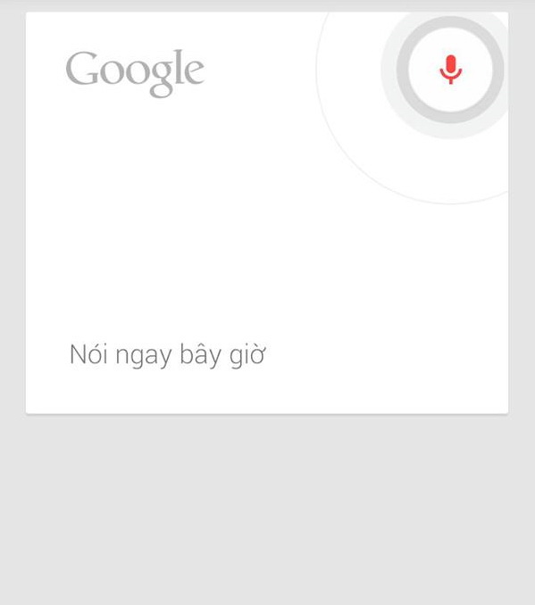 Google Voice Search cho Android đã hỗ trợ tiếng Việt