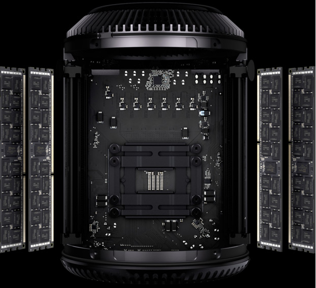 Tìm hiểu khả năng nâng cấp phần cứng trên Mac Pro 2013