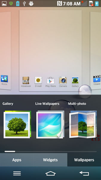 LG Optimus G2 lộ ảnh chụp màn hình, ít thay đổi về giao diện