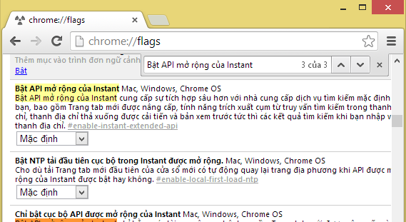 Mang giao diện newtab cũ của Chrome trở lại