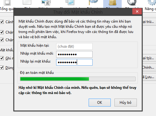 Bảo mật và quản lý mật khẩu đã lưu trên Firefox