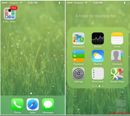 Những thay đổi khó nhận ra của iOS 7