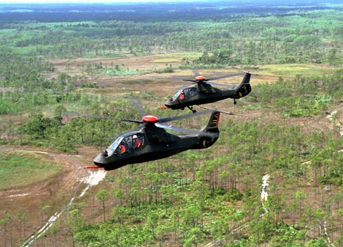  Tuy mới hoàn thành được 2 mẫu thử nghiệm song chương trình RAH-66 đã ngốn hết 6,9 tỷ USD, đây là chương trình phát triển trực thăng đắt nhất thế giới.
