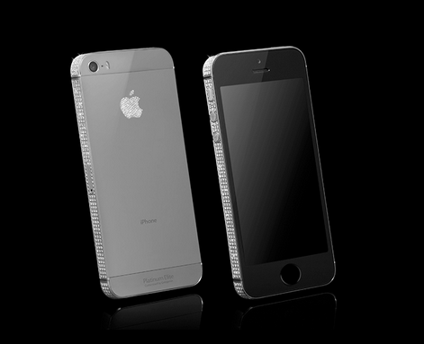  iPhone 5s bạch kim.