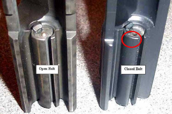 Sự khác nhau giữa loại nòng mở (Open Bolt) và loại thông thường