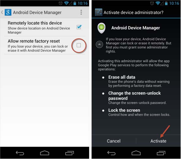 Trải nghiệm thực tế dịch vụ tìm điện thoại thất lạc trên Android