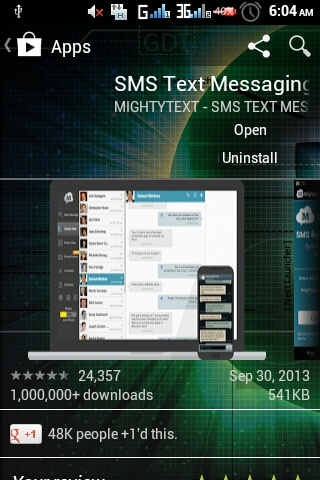 Nhắn tin SMS ngay từ máy tính dành cho điện thoại Android
