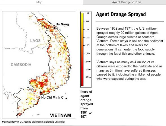 Tìm hiểu về chất độc màu da cam và nỗi ám ảnh sau chiến tranh Việt Nam