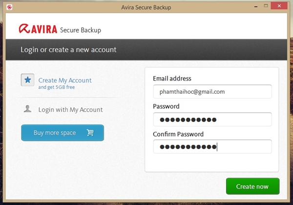 Sao lưu và đồng bộ dữ liệu trên mọi nền tảng với Avira Secure Backup