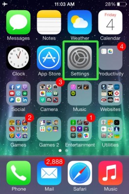 Vô hiệu Control Center tại màn hình Lock Screen của iOS 7