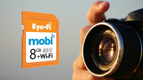 Eye-Fi giới thiệu thẻ nhớ cho phép chuyển ảnh từ camera sang thiết bị di động bằng sóng Wi-Fi