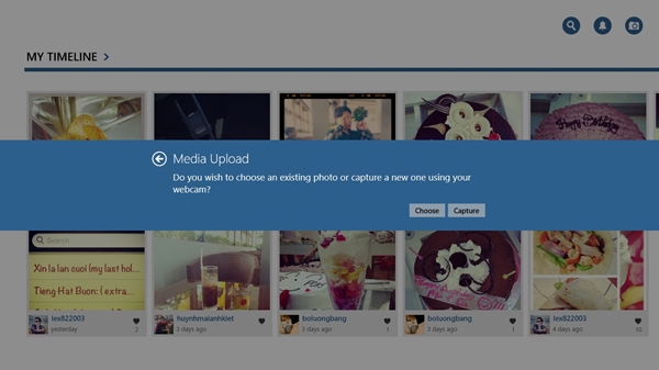 InstaPic - Sự thay thế hoàn hảo cho Instagram trên Windows 8/RT