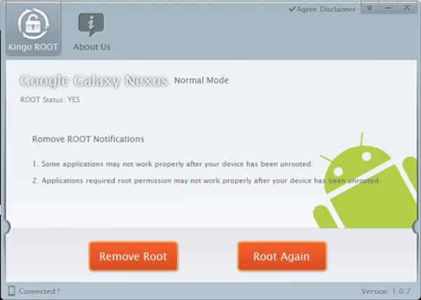 Root thiết bị chạy Android chỉ với một cú nhấp chuột