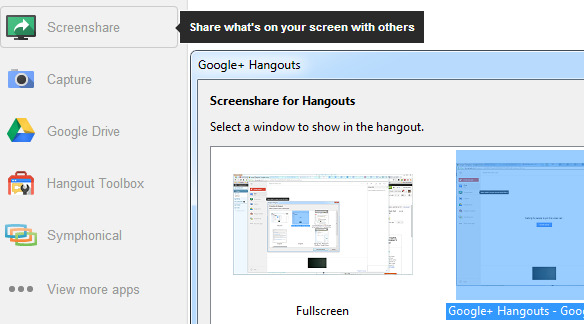 Chia sẻ m&agrave;n h&igrave;nh m&aacute;y t&iacute;nh với mọi người tr&ecirc;n Gmail hoặc Chrome