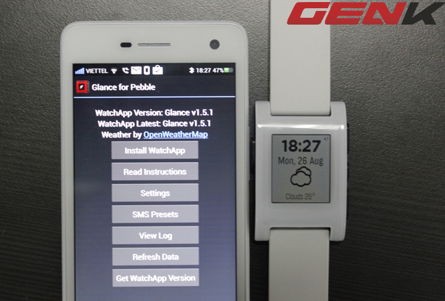 C&aacute;c ứng dụng gi&uacute;p "Thi&ecirc;n biến vạn h&oacute;a" đồng hồ th&ocirc;ng minh Pebble Watch