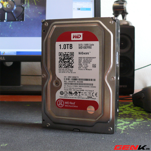 Đánh giá chi tiết HDD WD Red: sinh ra để bền bỉ!