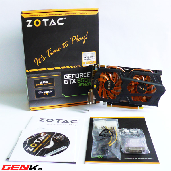 [Đánh giá chi tiết] Zotac GTX 650 Ti Boost: khuấy đảo phân khúc tầm trung